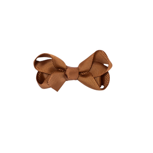 Sløjfe 6cm  Brun#02