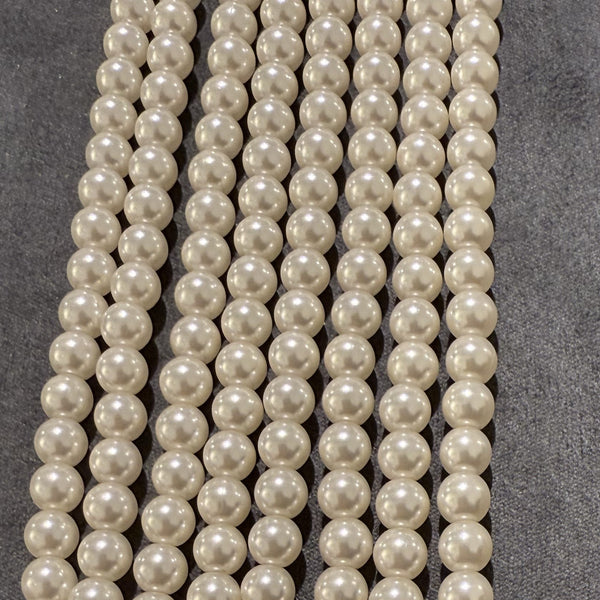 Shellperler / runde ，5.5mm，39cm