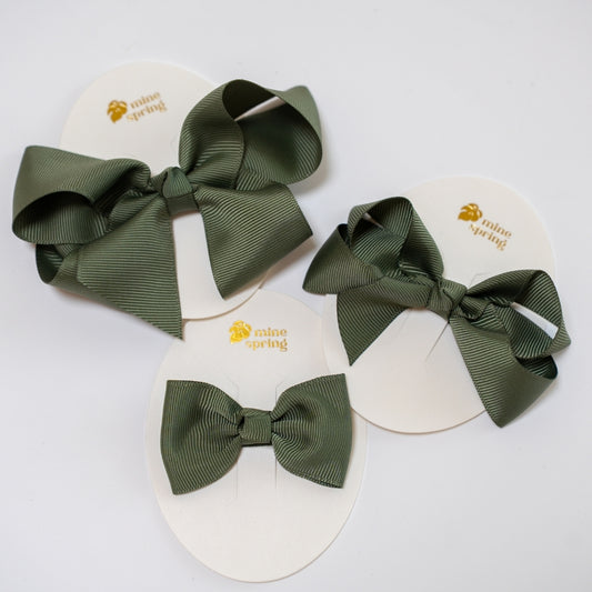 Butterfly Sløjfe 7cm  Grøn#01