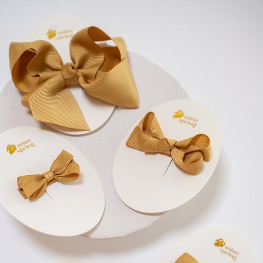 Butterfly Sløjfe 7cm  Gul#01