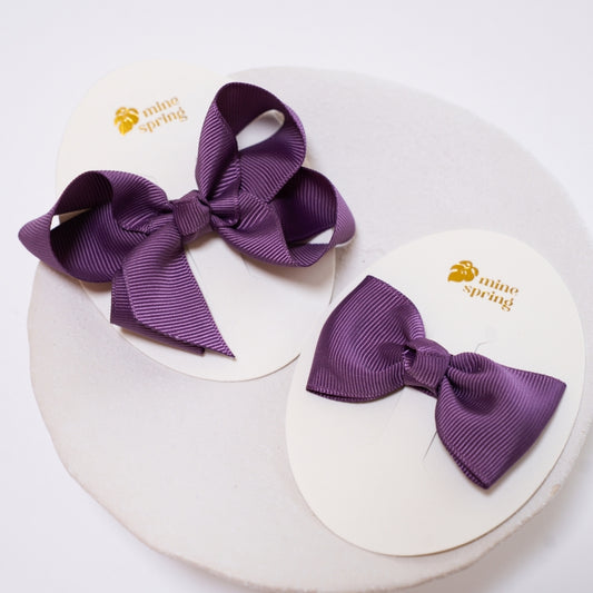 Butterfly Sløjfe 7cm  Lilla #01