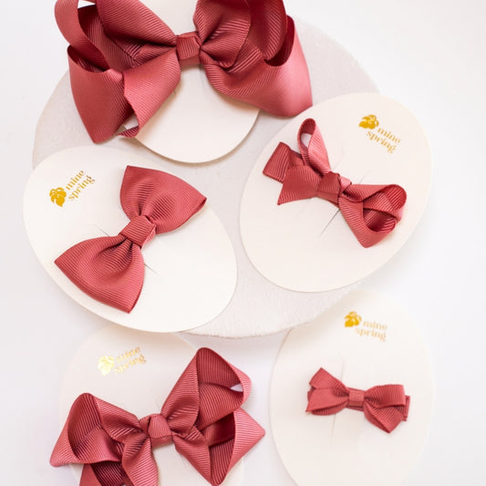 Butterfly Sløjfe 7cm  Rød#06